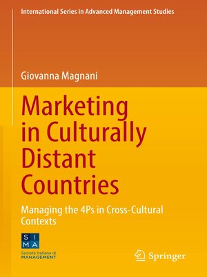 cover image of Marketing in Culturally Distant Countries